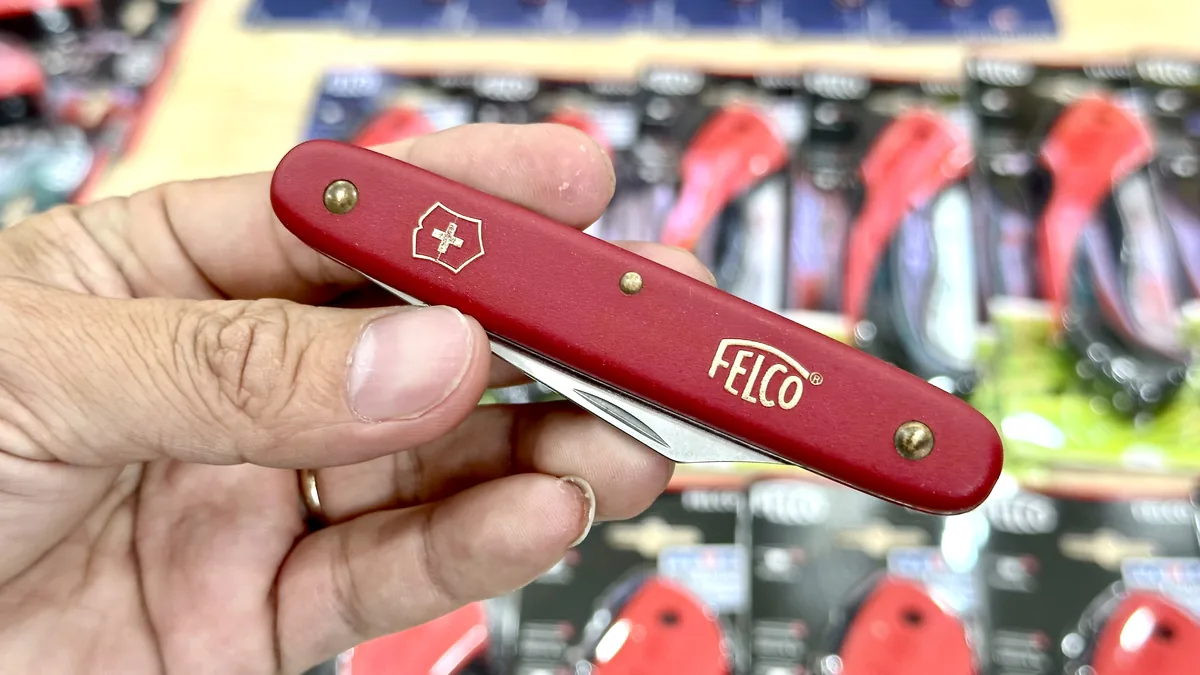 FELCO 3.90 10 Dao chiết cành lưỡi đơn mũi cong 7225