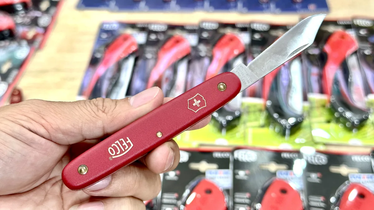 FELCO 3.90 10 Dao chiết cành lưỡi đơn mũi cong 7226