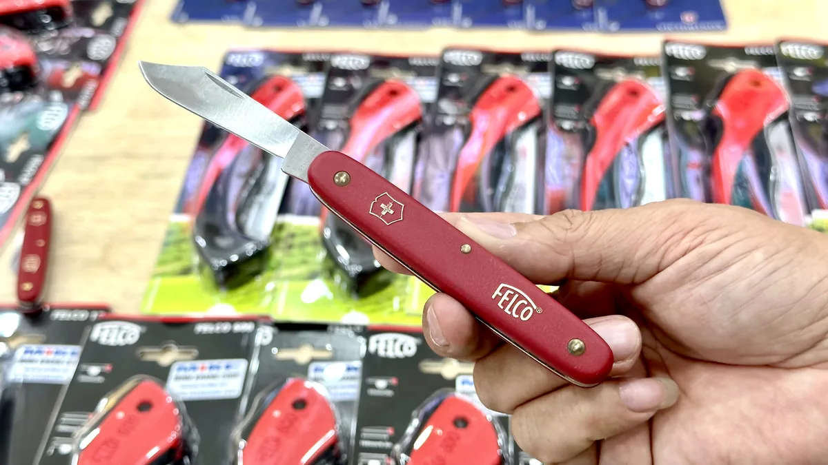FELCO 3.90 10 Dao chiết cành lưỡi đơn mũi cong 7227