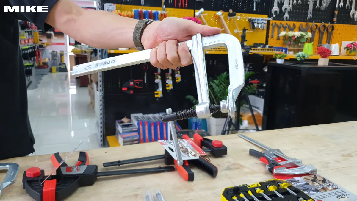 GZ25K   Cảo chữ F độ mở ngàm 250mm (10)