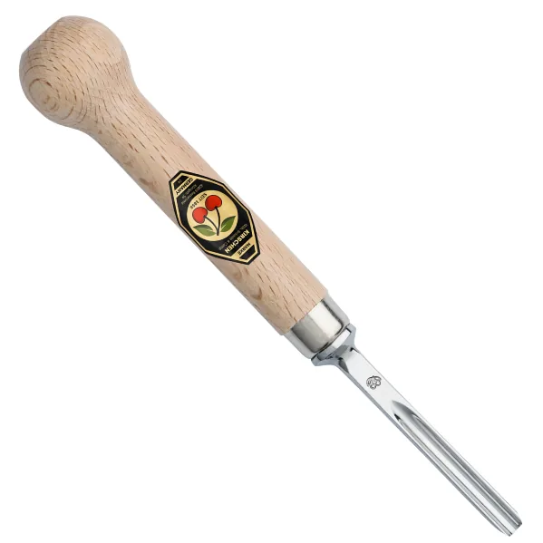 Đục điêu khắc lưỡi chữ U Kirschen 3370000, lưỡi rộng 25mm, góc mài 25°