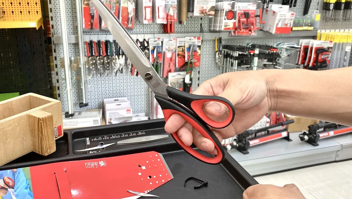 Keo inox D820 250 luoi 105mm BESSEY 9082