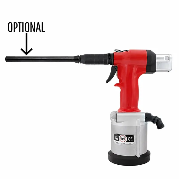 Pneumatic blind rivet tool M3-M10 20,000N RIVIT RIV938, adjustable force, 6.5mm stroke thumbnail 4