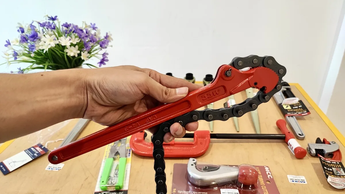 MT 0010 Mỏ lết xích dài 300mm 164458