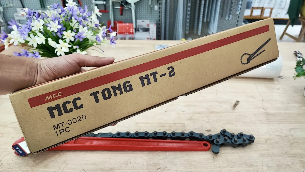 MT 0020 Mỏ lết xích, cờ lê xích dài 510mm 111104