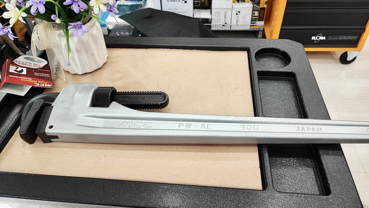 PW AL90   Mỏ lết răng cán nhôm 36 inch 153246