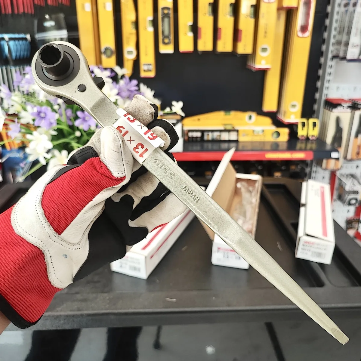 RW 1319   Cờ lê đuôi chuột tuýp đôi ngắn 102535