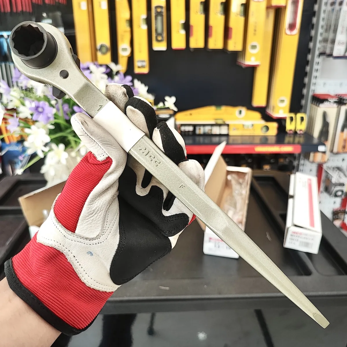 RW 1319   Cờ lê đuôi chuột tuýp đôi ngắn 102607