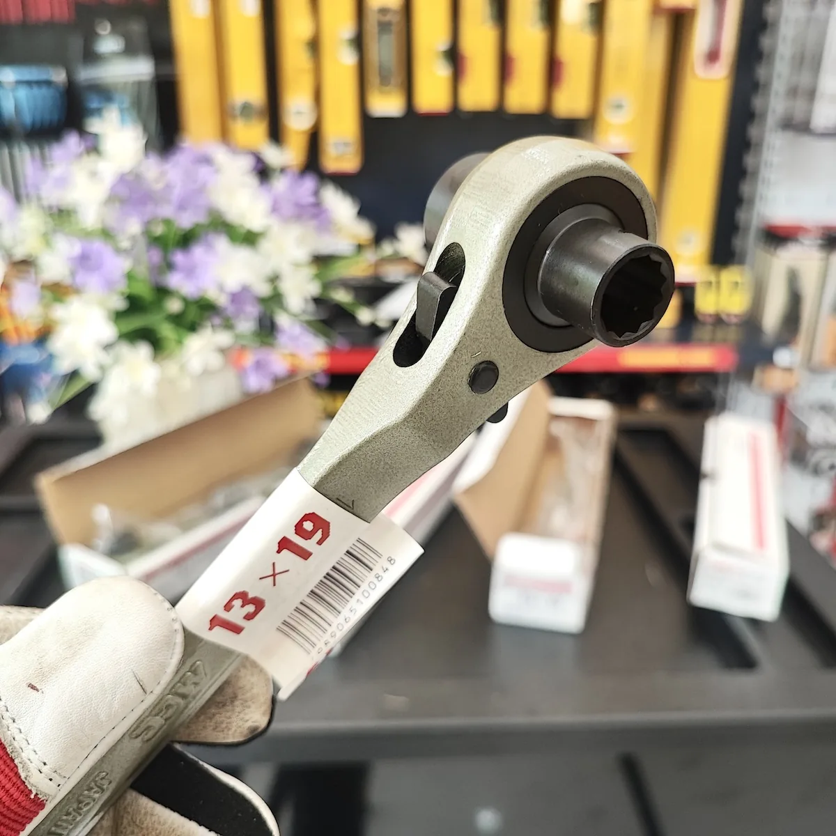 RW 1319   Cờ lê đuôi chuột tuýp đôi ngắn 102624