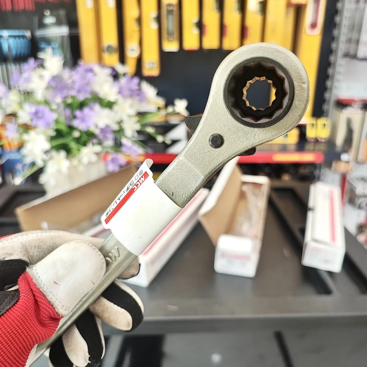 RW 1319   Cờ lê đuôi chuột tuýp đôi ngắn 102651