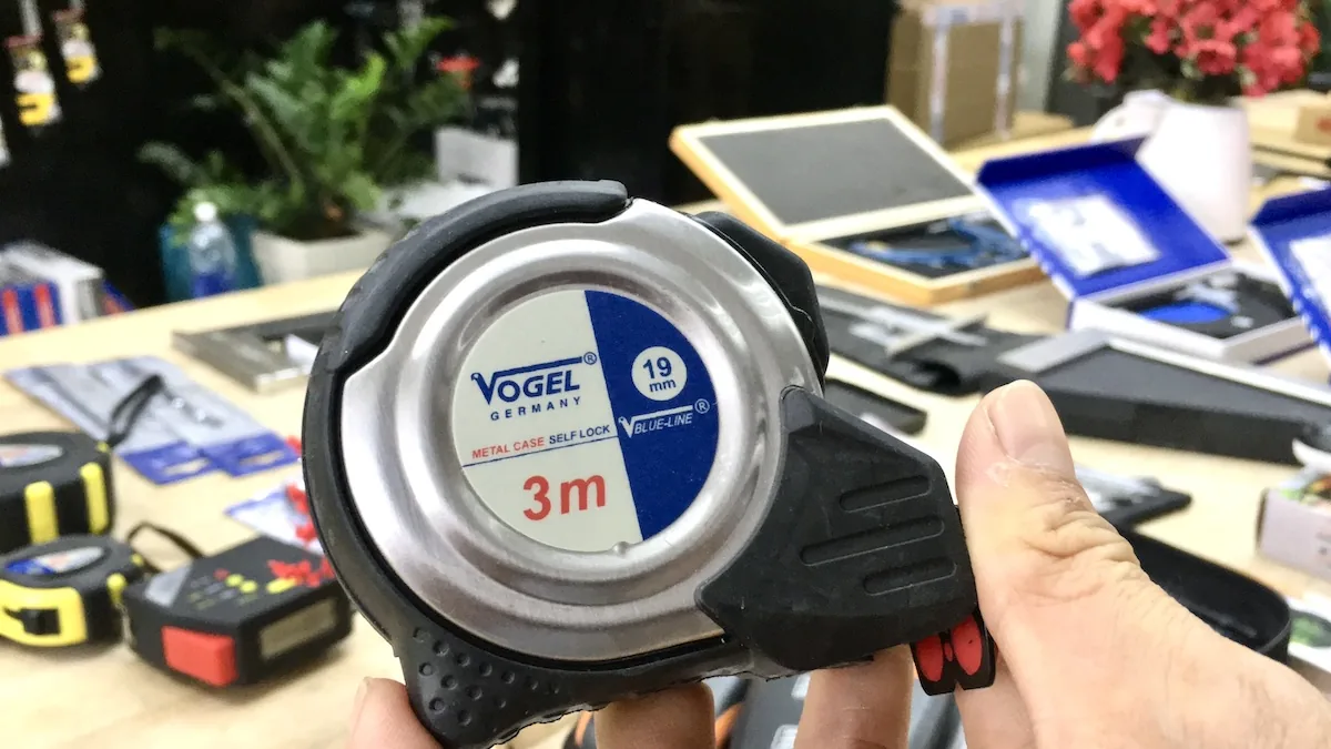 Thuoc cuon 3m vo inox Vogel Germany 141403 0092