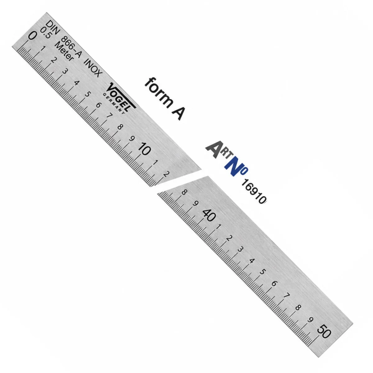 Thước cầu 500 - 5000mm Vogel Germany 16910, form A, chuẩn DIN 866