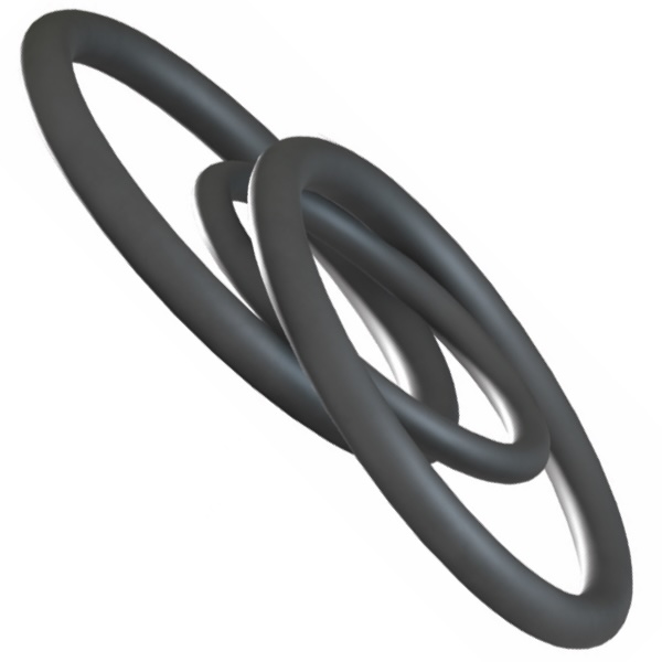 Vòng cao su chặn chốt an toàn cho đầu túyp đen impact socket