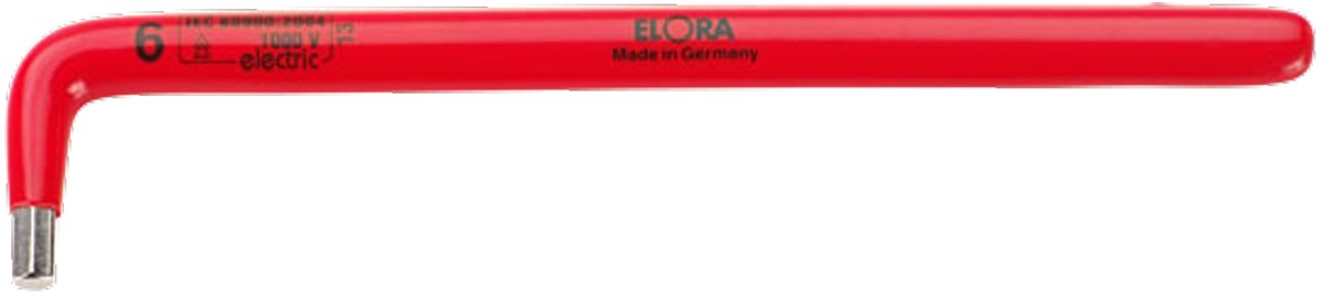Lục giác chữ L bọc cách điện 959-L, chuẩn VDE 1000V. ELORA Germany.