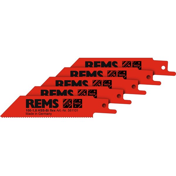 saw blades 100-1,8, pack of 5 REMS 561101 R05