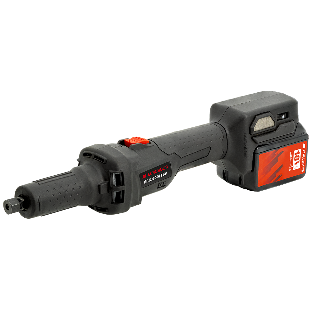 Bộ máy mài die chạy pin 18V, 26000 RPM. Euroboor EBG.600/18V Set (9Ah) - 1/4, 6 thumbnail 2