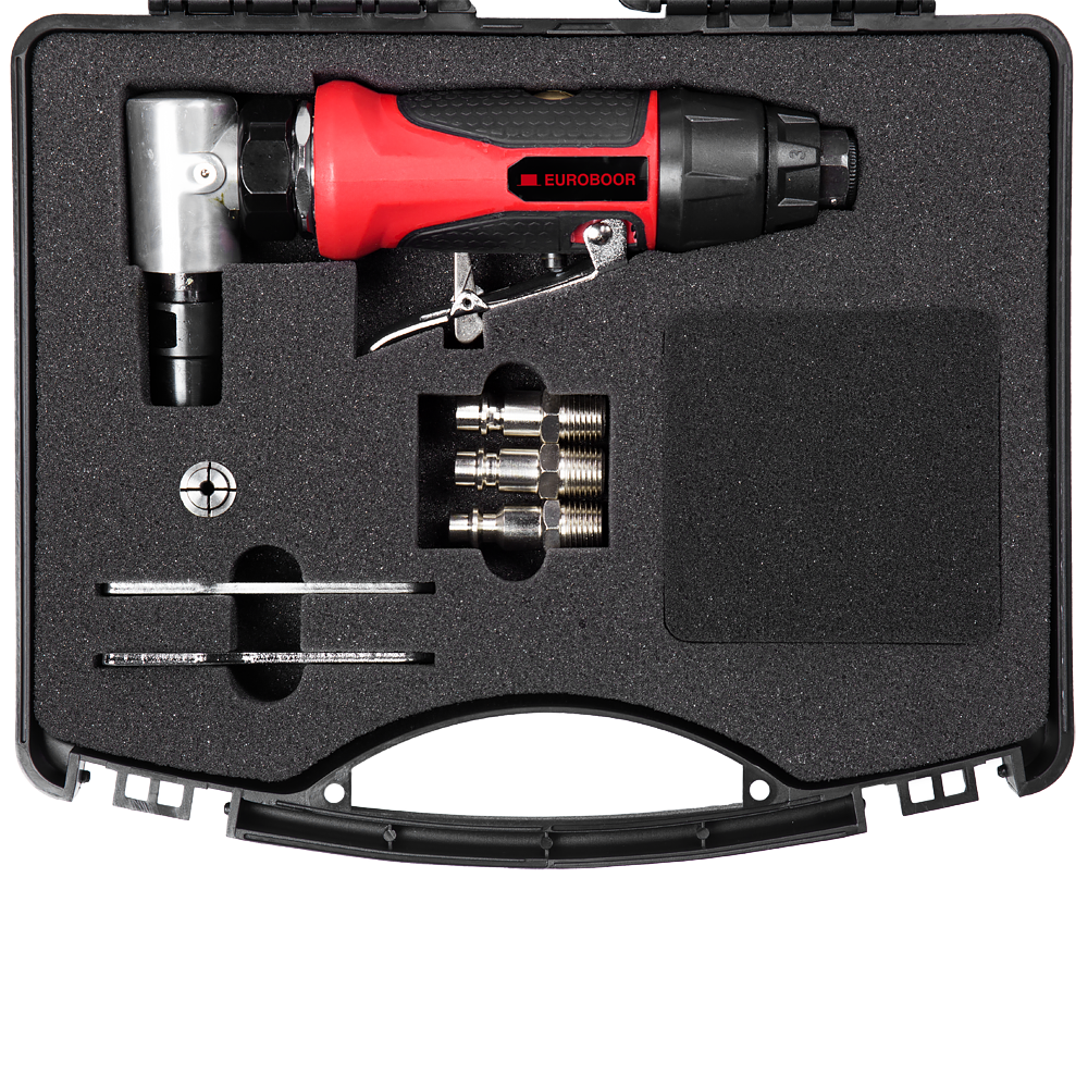 Bộ máy mài khí nén, 20000 RPM. Euroboor ADG.2A-CASE - 1/4, 6 thumbnail 2