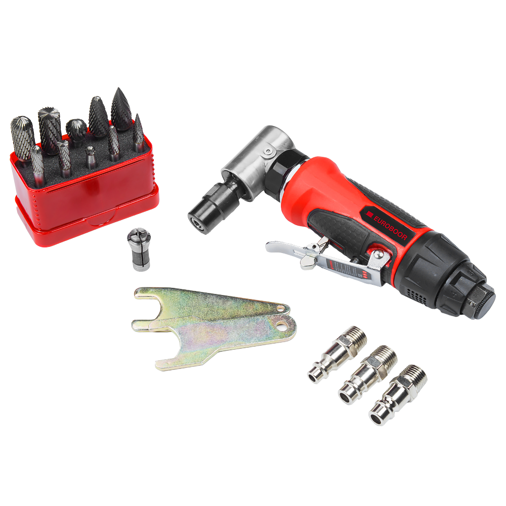 Bộ máy mài khí nén, 20000 RPM. Euroboor ADG.2A-SET - 1/4, 6 thumbnail 3