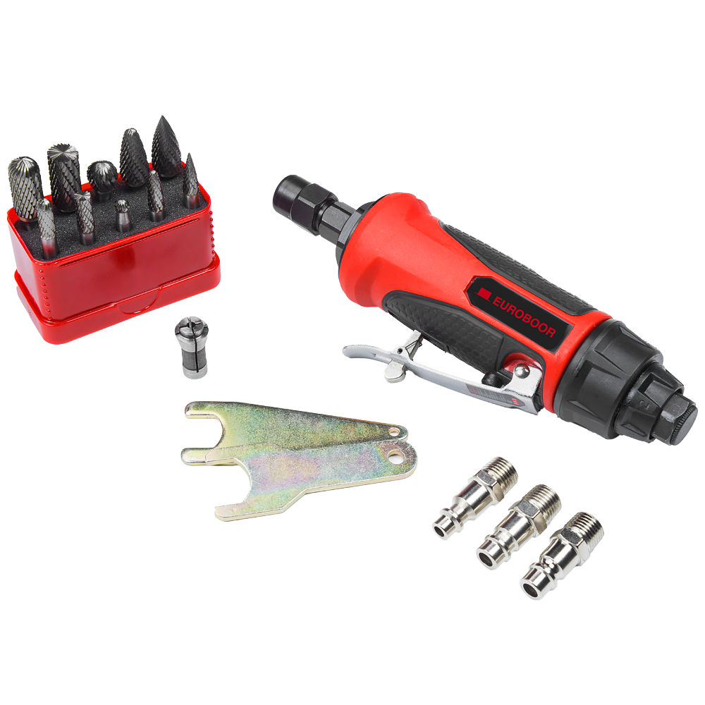 Bộ máy mài khí nén, 20000 RPM. Euroboor ADG.2S-SET - 1/4, 6 thumbnail 3