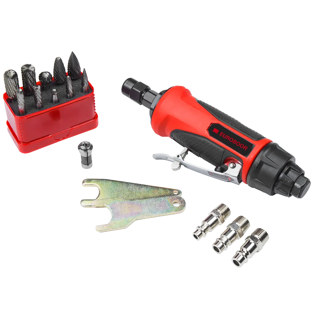 Bộ máy mài khí nén đầu thằng 6.3mm tốc độ quay 20000 RPM. Euroboor ADG.2S-SET thumbnail 3