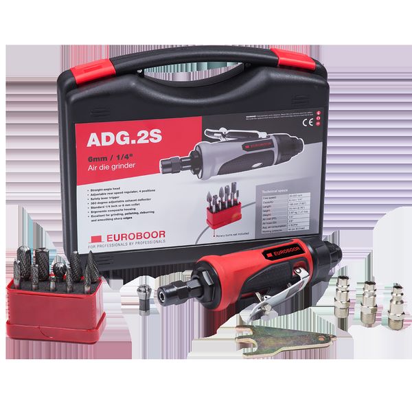 Máy mài khí nén, 20000 RPM. Euroboor ADG.2S - 1/4, 6