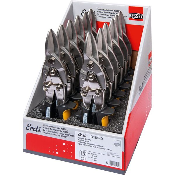 Màn hình trưng bày kéo hàng không BESSEY D16S-D - 12 x D16S in sales presenter