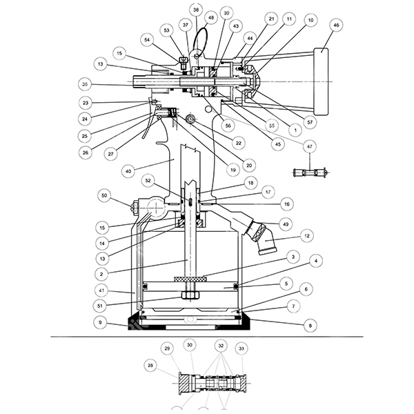Máy bắn Rivit bằng khí nén RIV508, sản xuất tại Italia