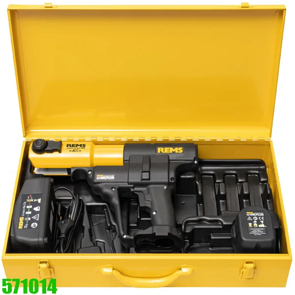 571014 Máy bấm cos thủy lực dẫn động bằng pin, lực ép max 32KN