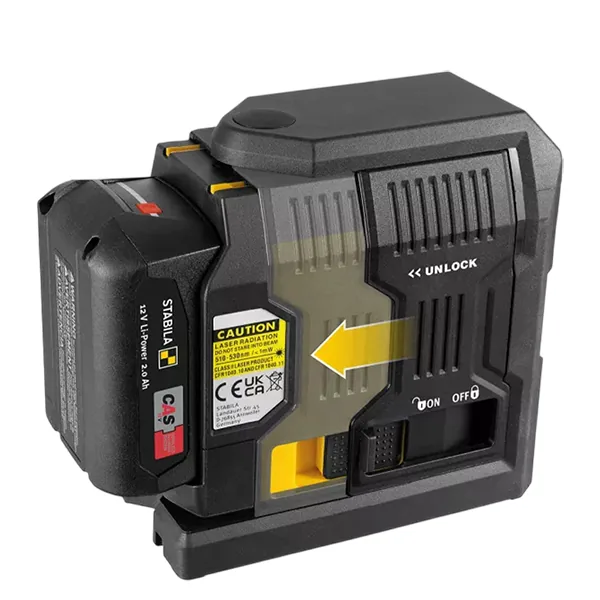 Máy cân bằng laser tia xanh Stabila LAX 500 G bộ kèm pin và sạc, mã 19984 thumbnail 5