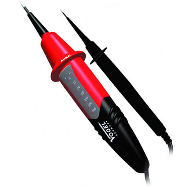 Bút kiểm tra điện áp 2 cực 640356, 6 - 400 V AC/DC, cấp IP 44