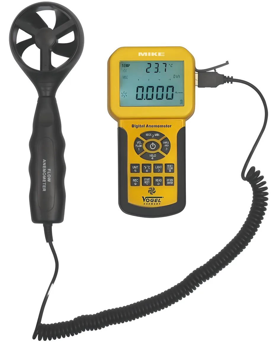 Máy đo tốc độ gió VOGEL Germany 641204, thang đo 0.3-45 m/s