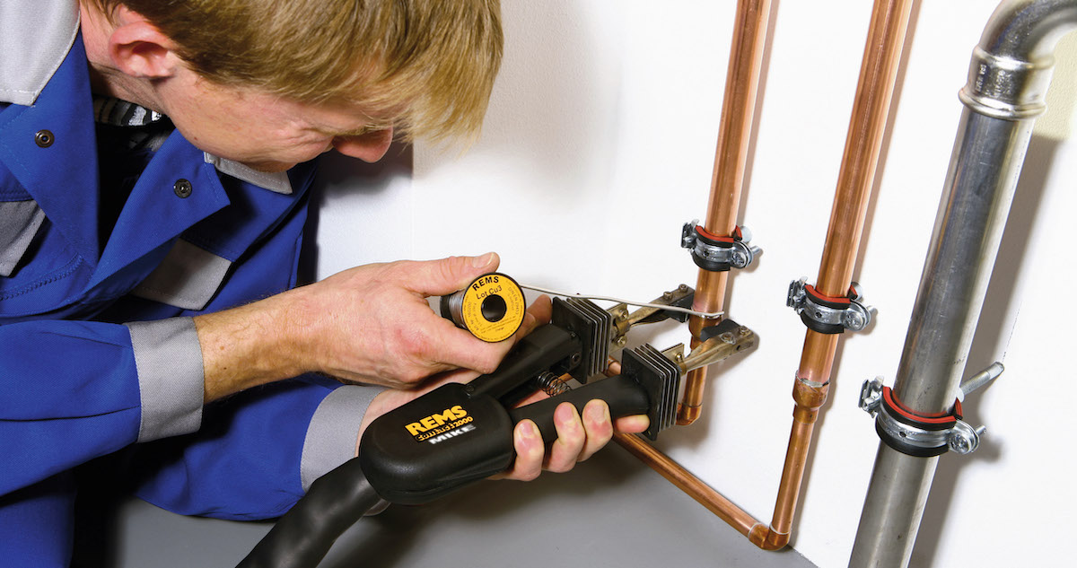 Máy hàn ống đồng REMS Contact 2000