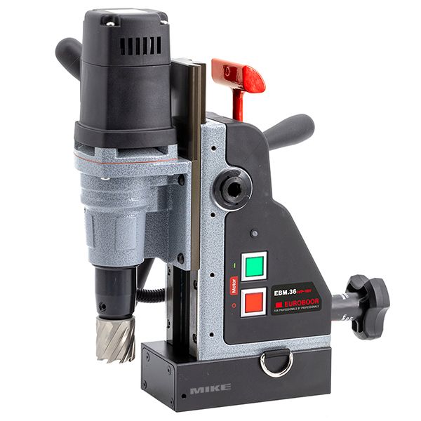 Máy khoan từ chạy pin Euroboor EBM.36+/P-18V, trọn bộ