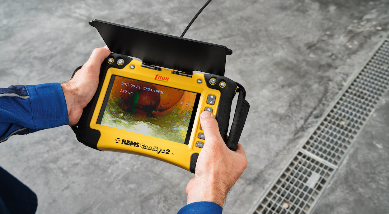 Camera nội soi công nghiệp có cáp 30m. REMS Germany