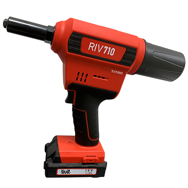 Máy rút đinh tán rivet RIV710 chạy pin, dùng cho lỗ mù