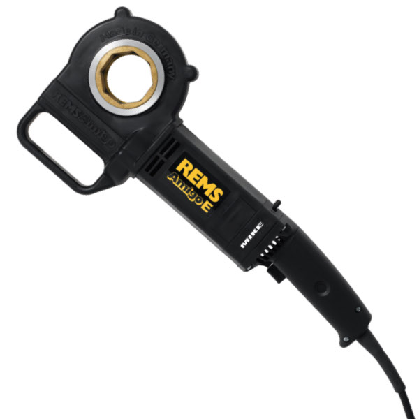 Máy tiện ren REMS Amigo E cầm tay, chạy điện 220V AC