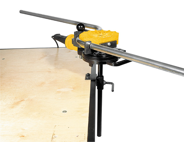 Máy uốn ống chạy điện REMS Curvo Made in Germany.