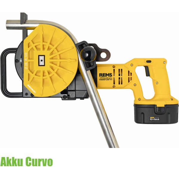 Máy uốn ống chạy pin REMS Akku Curvo, đường kính tới Ø40mm