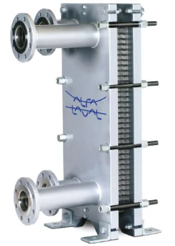 Bộ tải nhiệt dạng ống của Alfa Laval, xiết ốc Alkitronic