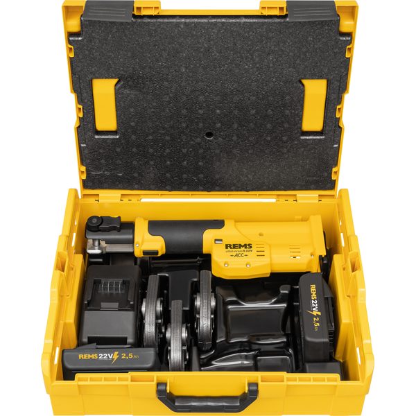 Mini-Press S 22V ACC Set VAU 15+20+25 L-Boxx+batt 2,5Ah REMS 578917 R220