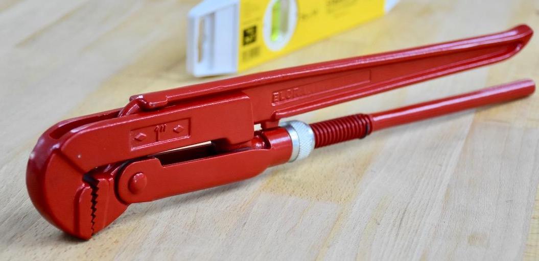 Mỏ lết ống kiểu Thụy Điển, ngàm 90 độ