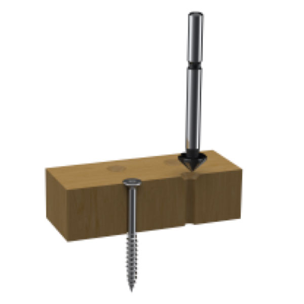 Mũi âm mặt vít FAMAG 1775