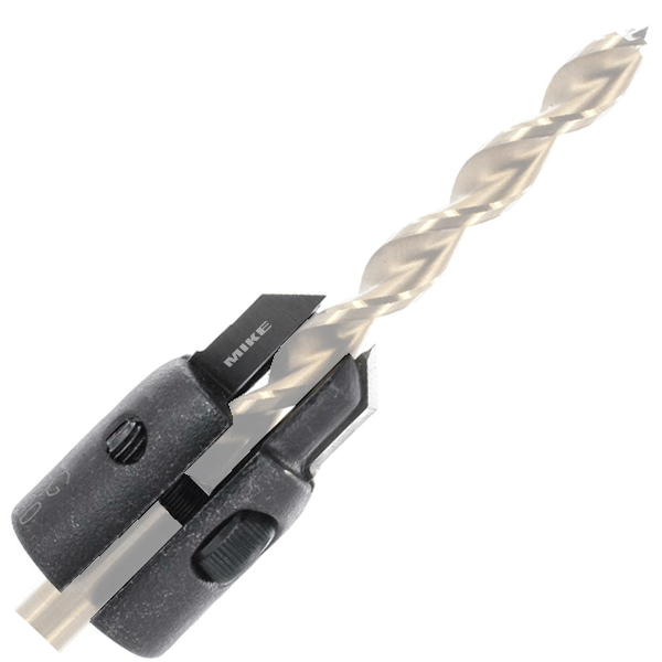 Mũi khoan âm vít gỗ FAMAG 2202.000, khoan, vát kết hợp