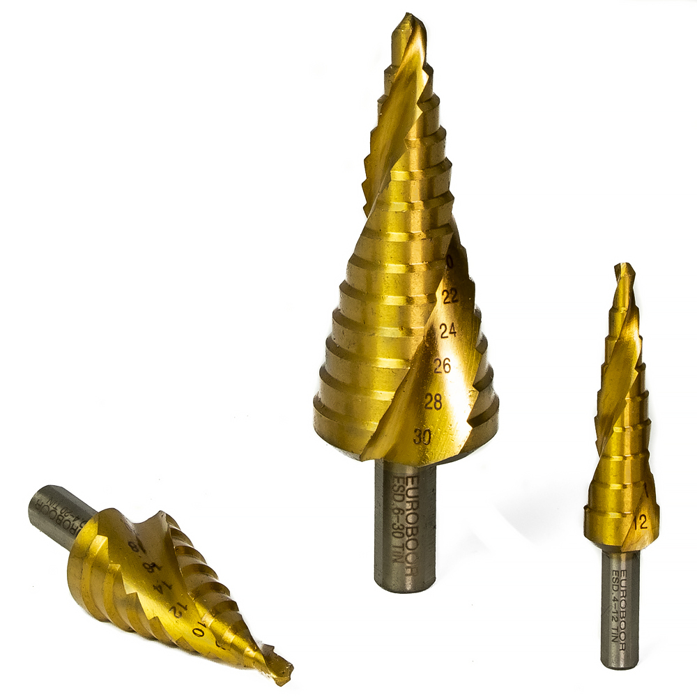 Step drill. Euroboor ESS.430/2 - 1 x ESD.412, 1 x ESD.420, 1 x ESD.630, mm (metric) thumbnail 3
