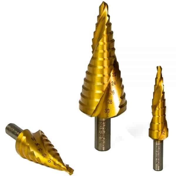 Step drill, mm. Euroboor ESD.412 - 4, 6, 12, 20, 30