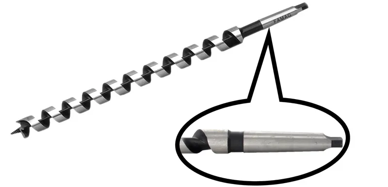 1492 mũi khoan gỗ chuôi côn auger bit morse cone