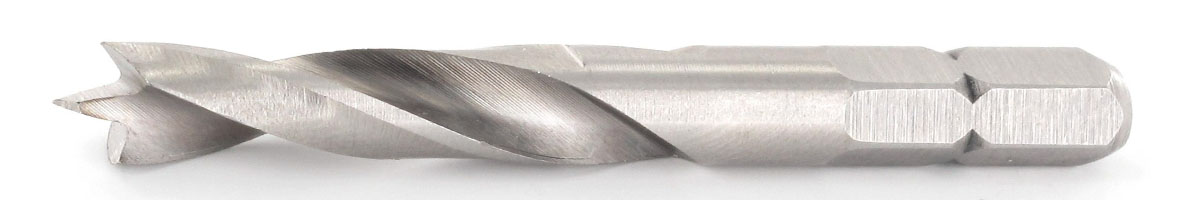 1596 Mũi khoan gỗ dòng HSS-G, từ 3-10mm, kiểu chuôi C 6,3