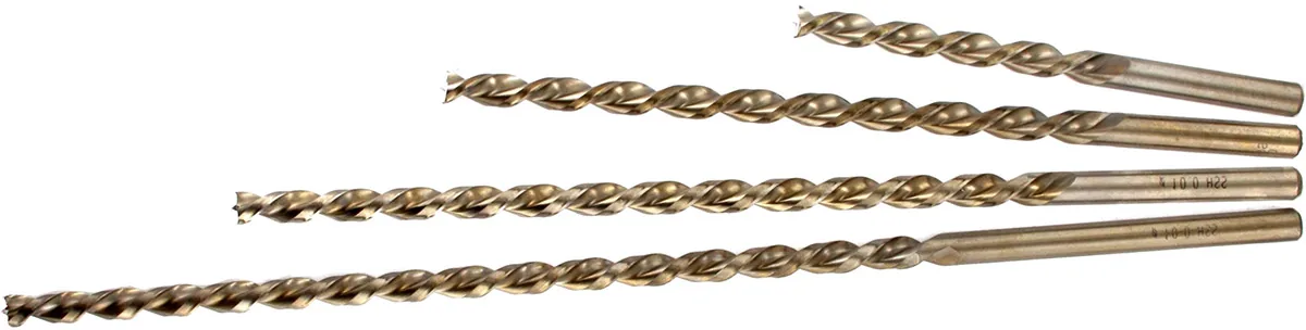 1599 Mũi khoan gỗ bằng hợp kim HSS-G, dài 100-460mm