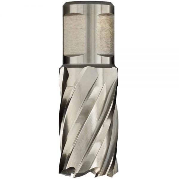 Annular cutter, HSS, D 32.5 mm, DoC 30 mm, Weldon. Euroboor HCS.325 - 3/4, 19.05