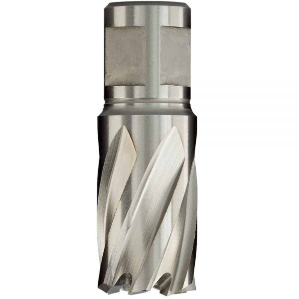 Annular cutter, HSS-Co, D 37 mm, DoC 30 mm, Weldon. Euroboor IBS.370 - 3/4, 19.05